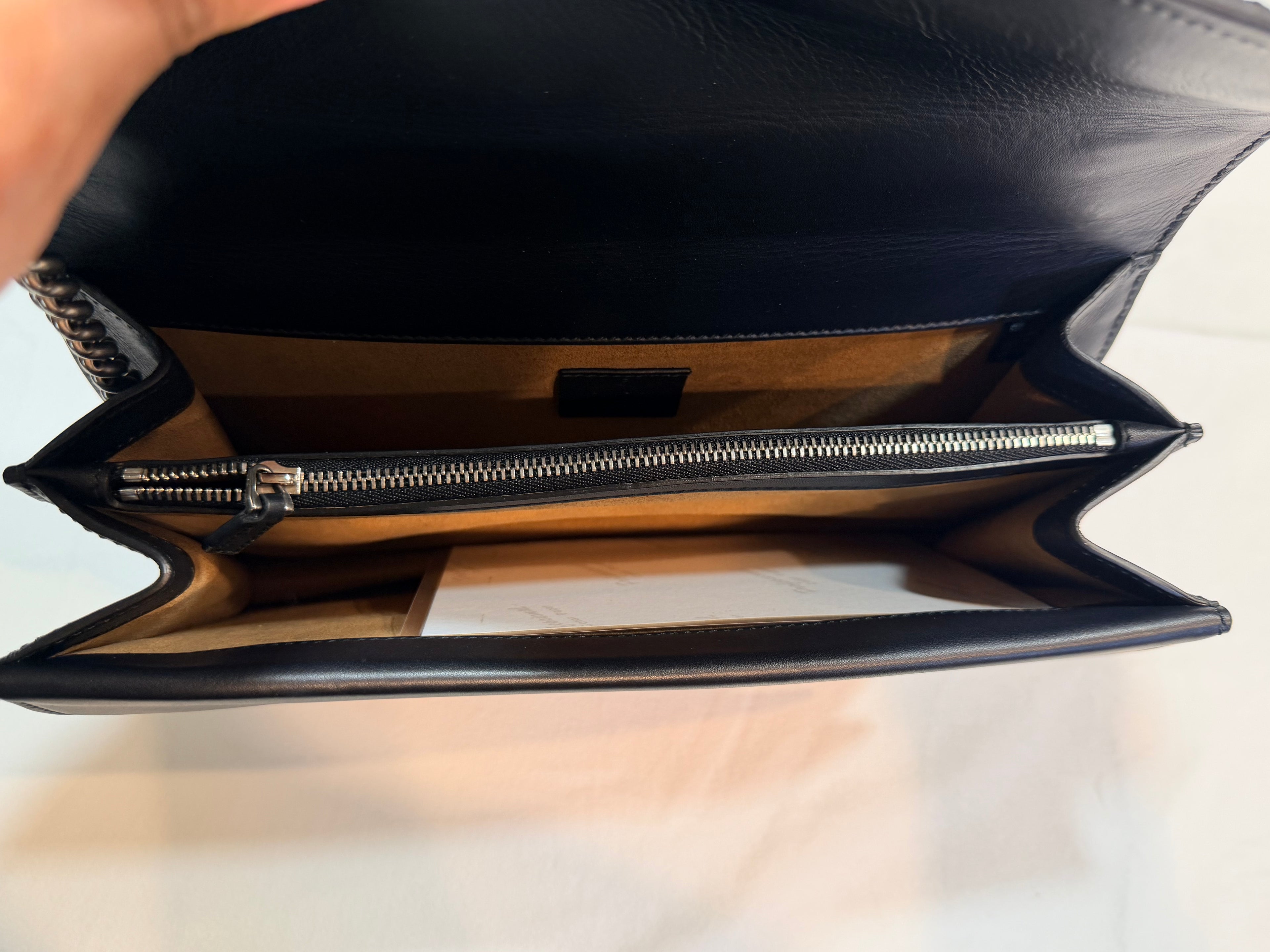 Gucci Dionysus Arabesque Shoulder Bag black 60