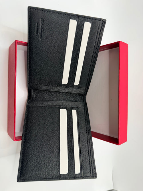 Ferragamo Gancini Embossed Bi-Fold Wallet 4