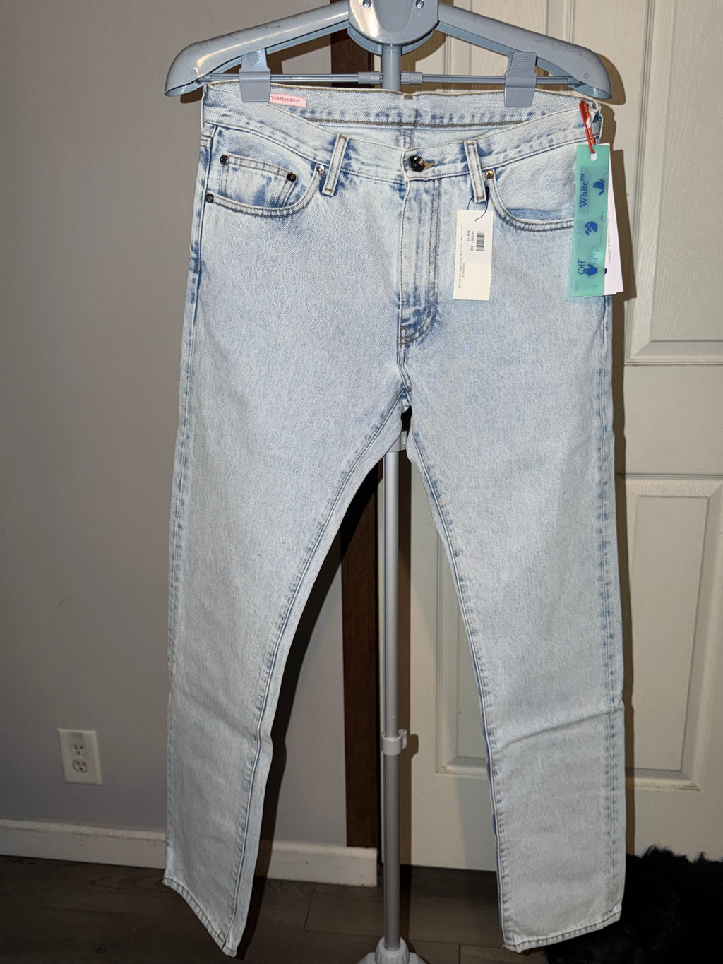 OFF-WHITE Arrow Pocket Slim Fit Jeans 36