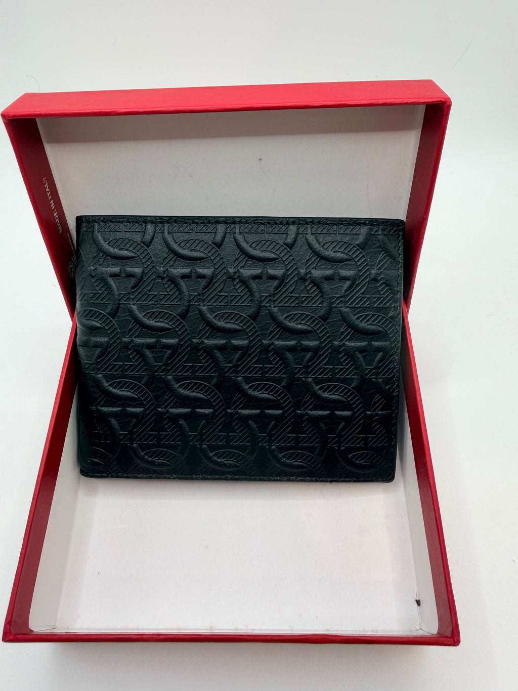 Ferragamo Gancini Embossed Bi-Fold Wallet 4