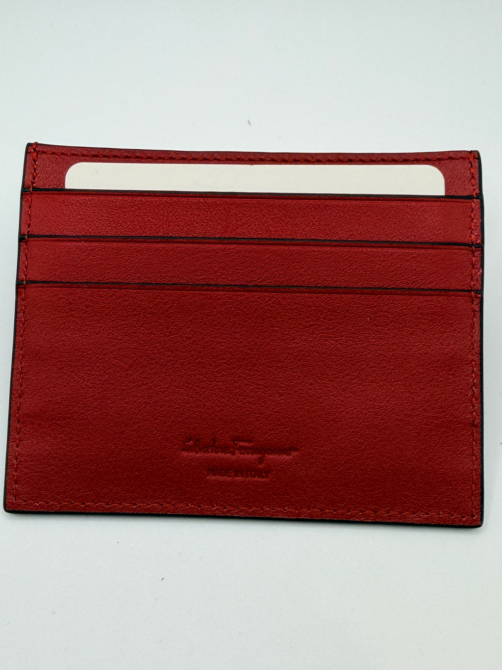 Ferragamo Gancini Embossed Bi-Fold Wallet  2