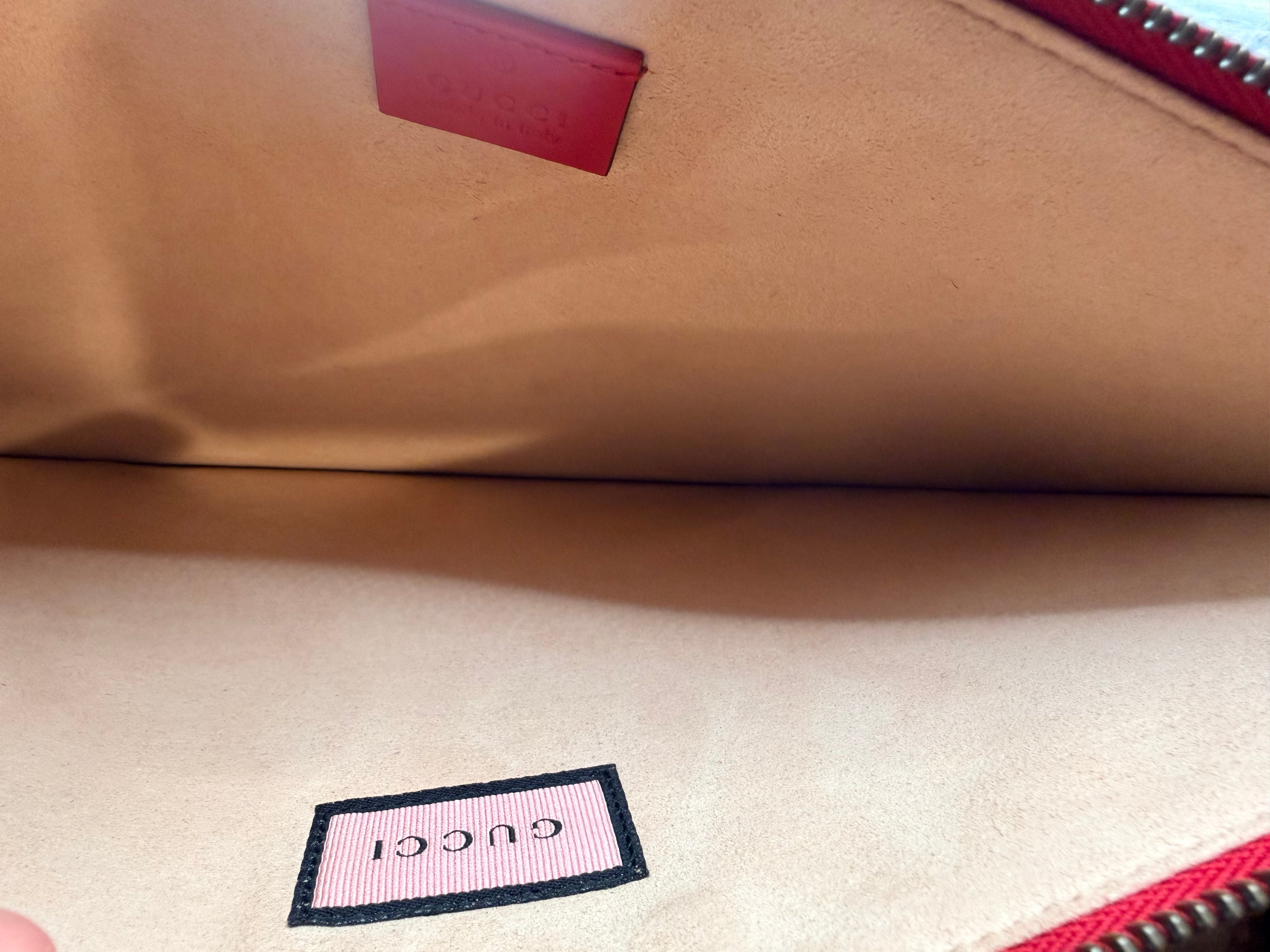 Gucci Ghost Diamond Pouch 25