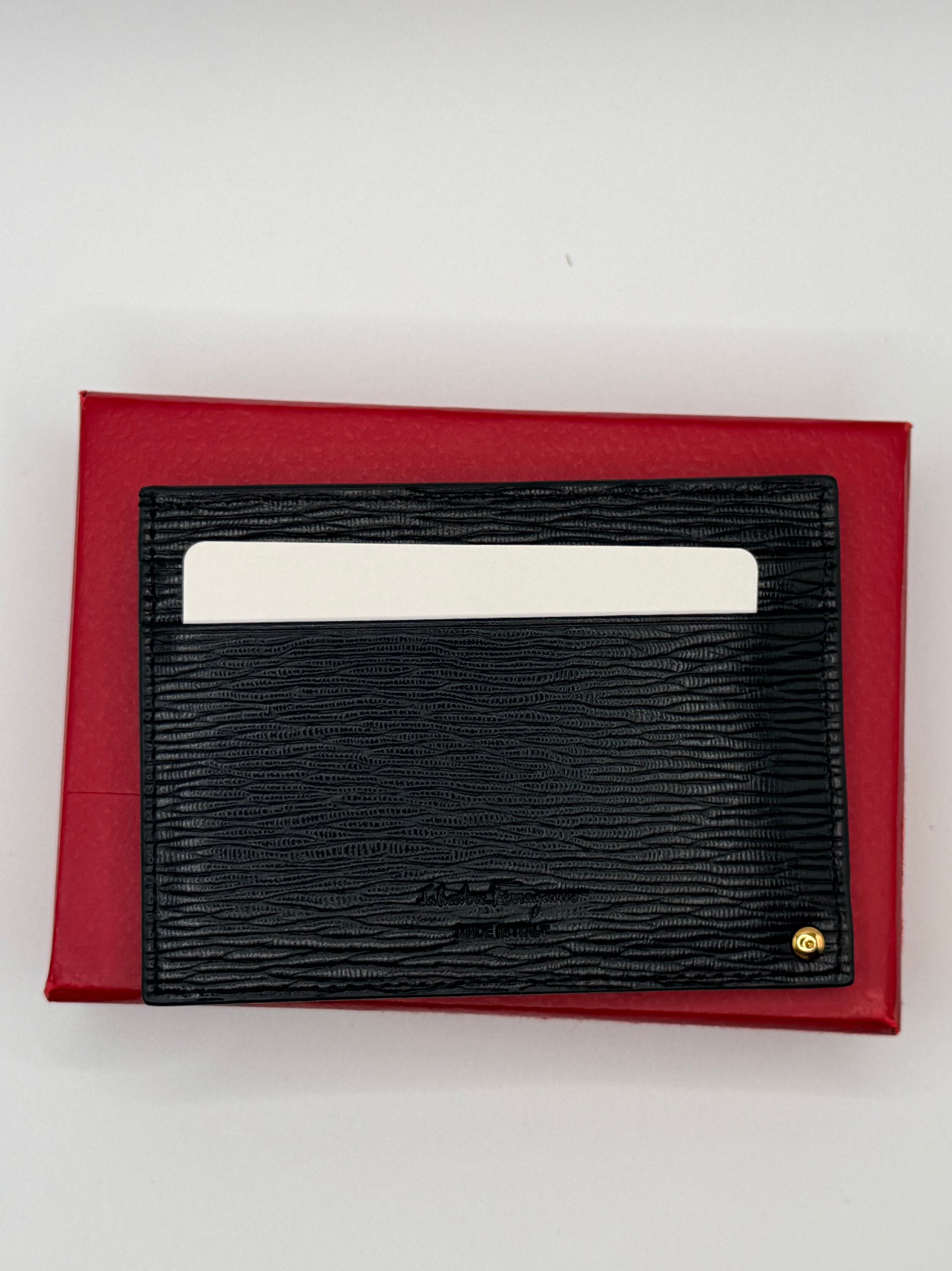 Ferragamo Gancini Embossed Bi-Fold Wallet 3