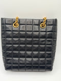 Ysl Matelassé Carré Mini Tote Bag In Lambskin 1