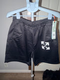 Off white single arrow skate track shorts 33