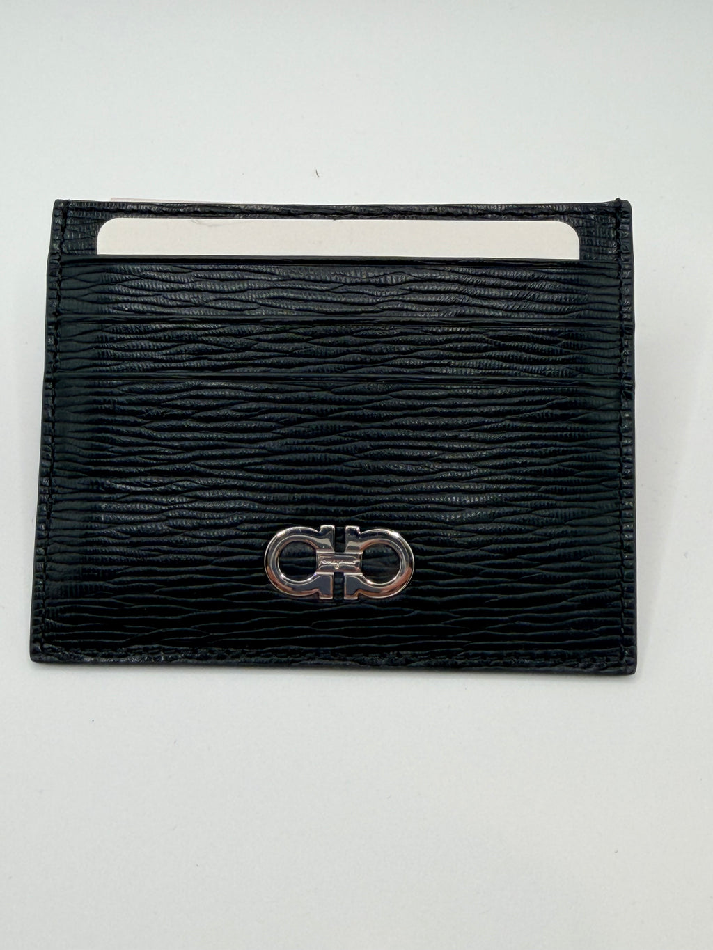 Ferragamo Gancini Embossed Bi-Fold Wallet  2