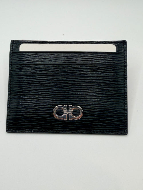 Ferragamo Gancini Embossed Bi-Fold Wallet  2